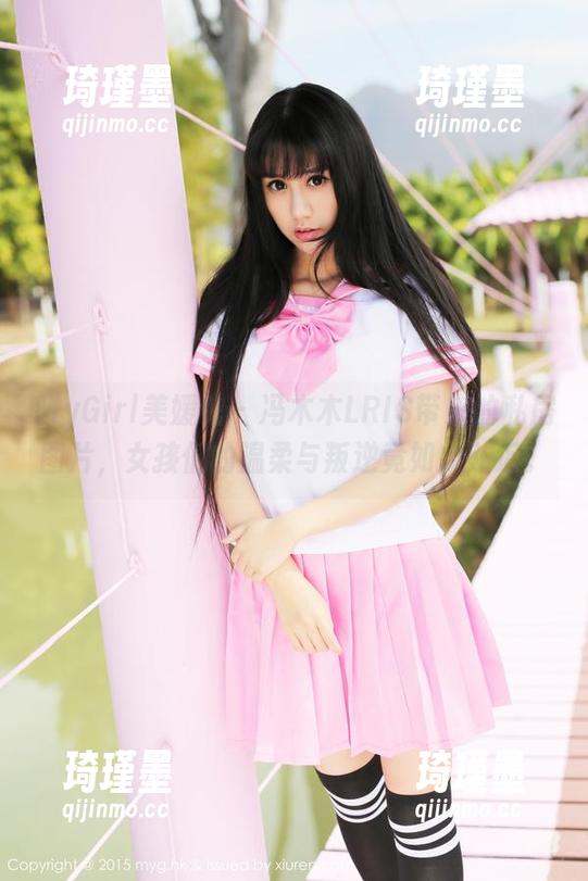 MyGirl美媛馆 - 冯木木LRIS带来的私房图片，女孩们的温柔与叛逆竟如此贴近。