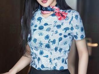 秀人网 – 诺诺Nono，空姐图包里的飘逸，宛如云海中的一划