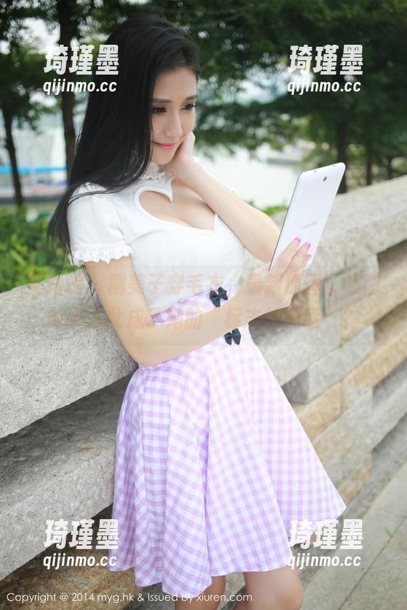 美媛馆 - 糯美子穿毛衣，最新原图！难道毛衣从此成了她的“标志性元素”？
